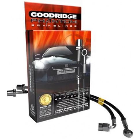 Goodridge vattnar med slang satsen för Ac-överdängaren/kobran Mk mig - rostfria monteringar