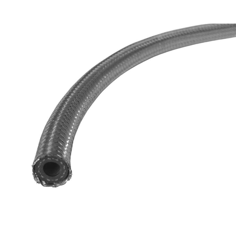 Rostfritt stål Flätad Rubber oljeslang 8mm (5/16 tum) innerdiameter (Per 1/2 Meter)
