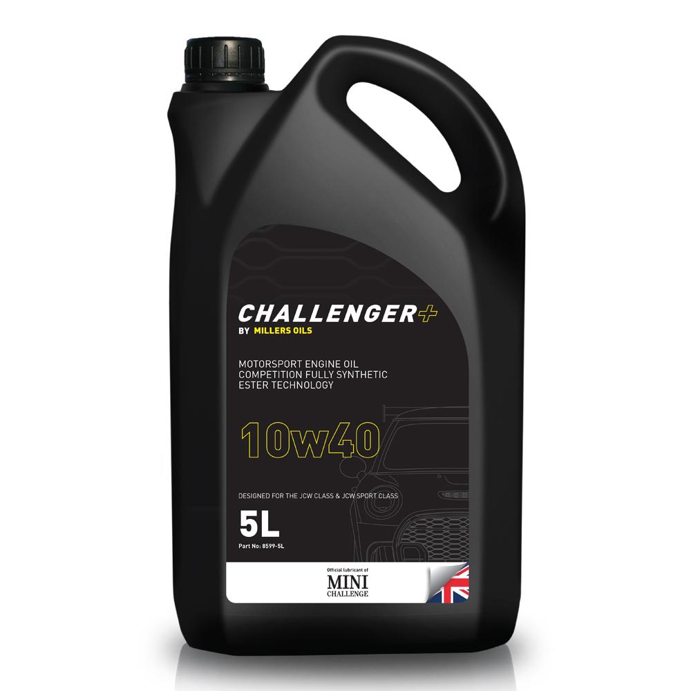 Millers Challenger+ 10W40 helsyntetisk motorolja (5 liter)