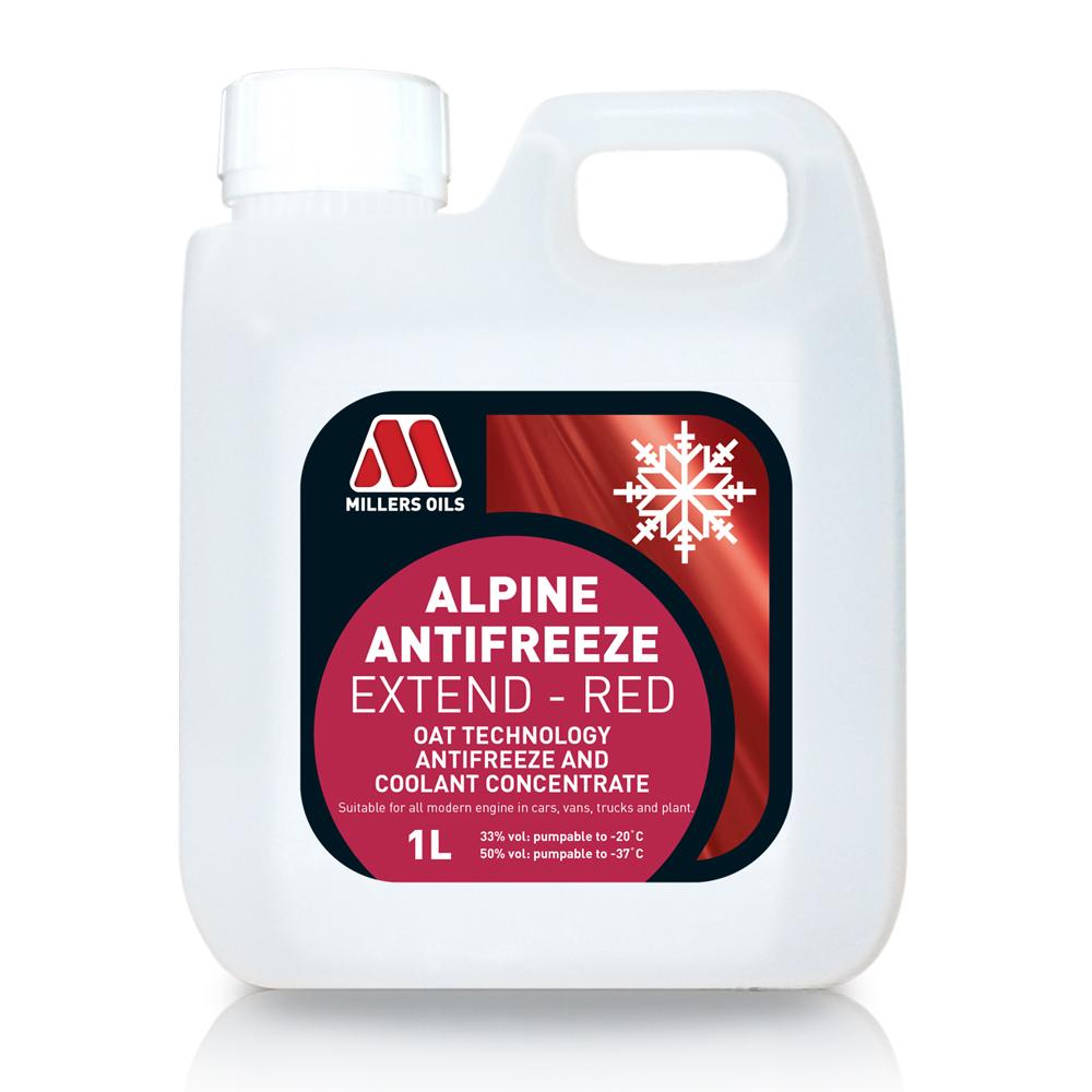 Millers Alpine Red Antifreeze (1 liter)