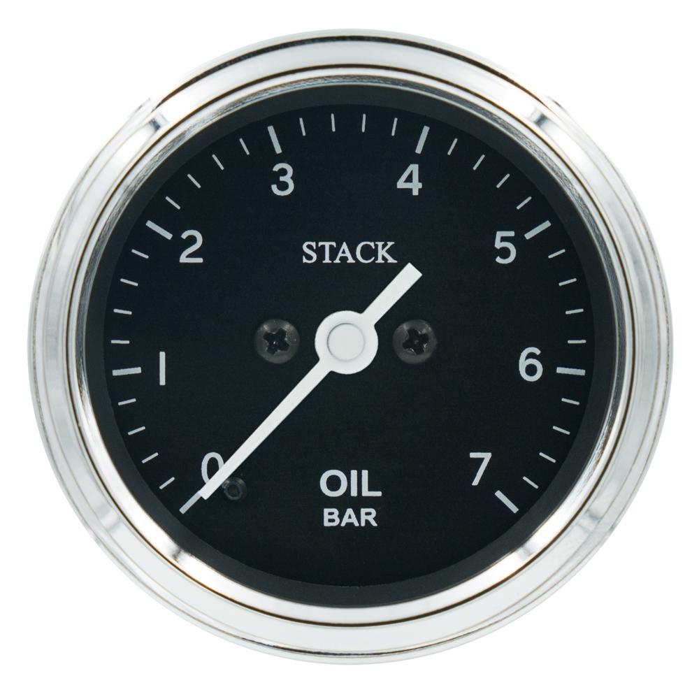 Stack Classic Oil Tryckmätare 0-7 Bar