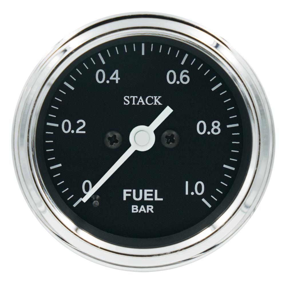 Stack Classic Bränsletrycksmätare 0-1 Bar