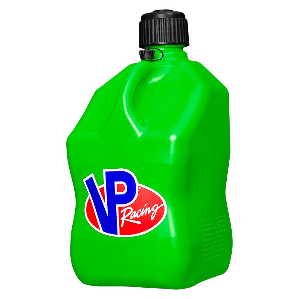 VP Racing 20 liters fyrkantig bränslebehållare i grön