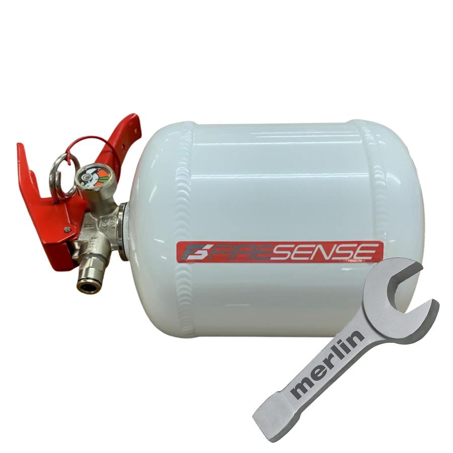 SPA 1,25 liter mekanisk brandsläckare påfyllning/service