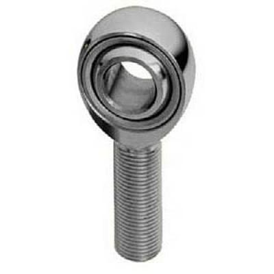 Ampep Silver Rod End 7 / 16UNF Left Hand med 7/16 Bore