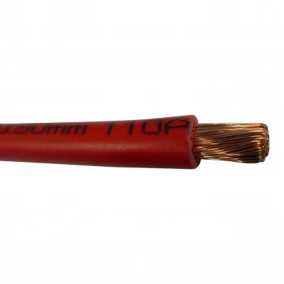 ² röda Flexy för batterikabel 15mm (per räkneverket)