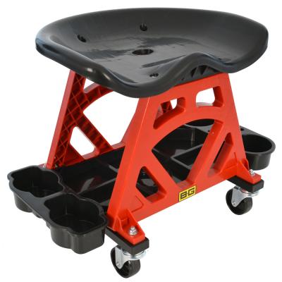 Mekanik Ergonomisk arbetsstol med hjul från BG Racing