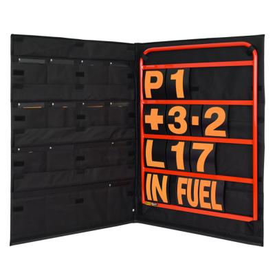 BG Racing Red Pit Board Kit - Standard Storlek