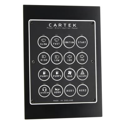 Cartek 16 Channel Power Distribution Panel - Retro Edition