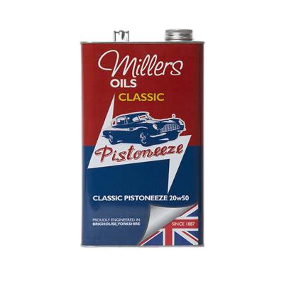 Millers Classic Pistoneeze 20W50 Mineralolja (5 liter)