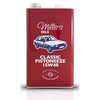 Millers Classic Pistoneeze 15W40 mineralolja (5 liter)