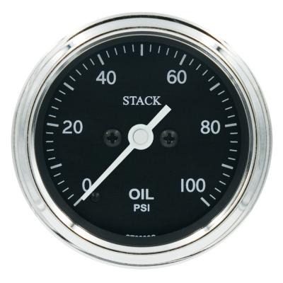 Stack Classic Oil Tryckmätare 0-100 PSI