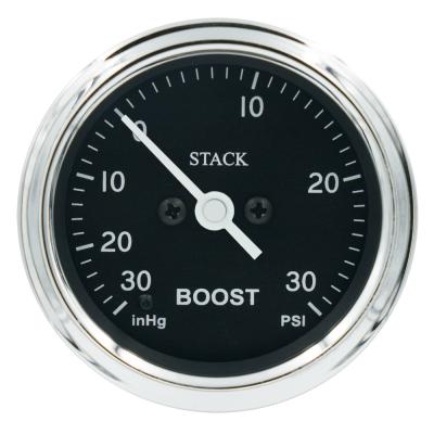 Stack Classic Boost Tryckmätare -30InHg till +30 psi