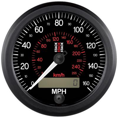Vänder mot den yrkesmässiga Speedometersvarten för bunt