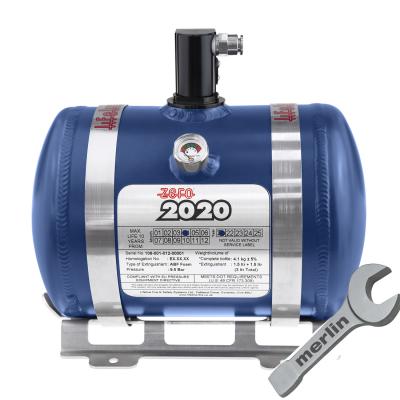 Lifeline Zero 2020 brandsläckarsats 3 liter elservice och påfyllning