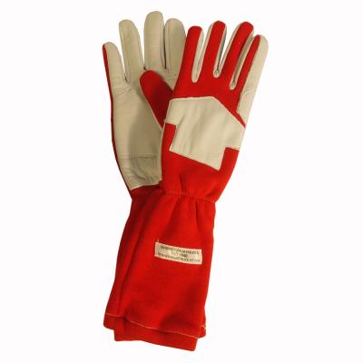 Nomex-handskar i röd storlek liten för spårdagar eller mekanik